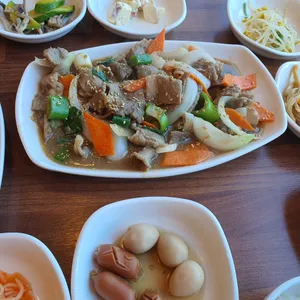 명지백반 사진