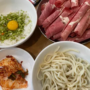 등촌샤브칼국수 사진
