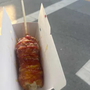 명랑핫도그 사진
