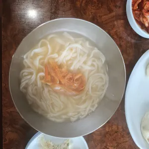 통일칼국수 사진