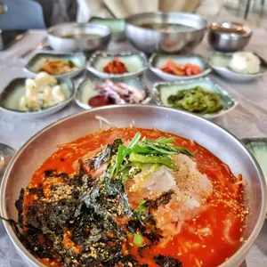 사천항주문진물회 사진