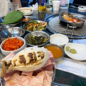 상록회관 연탄구이 사진