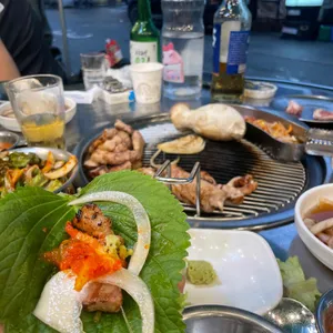 상록회관 연탄구이 사진