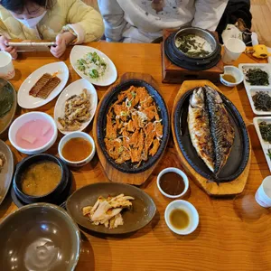 효담 곤드레산채밥상 사진