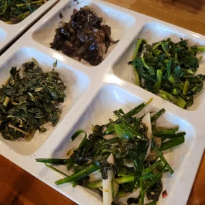 효담 곤드레산채밥상 사진
