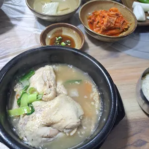 뽕나무누룽지삼계탕 사진