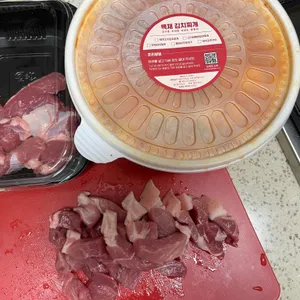 백채김치찌개 사진