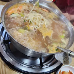 백청우칼국수  사진