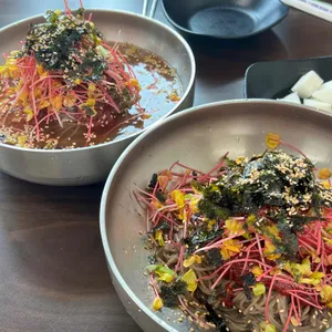 중앙탑 뚱감자 메밀막국수 사진