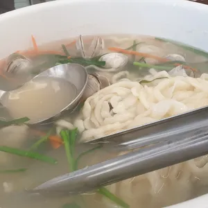 용포 호랑이칼국수 사진