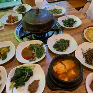교산가마솥밥한상 사진