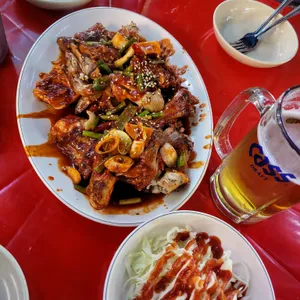 원조숯불통닭  사진