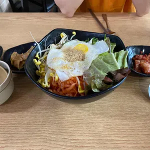 황산 항아리 수제비 사진