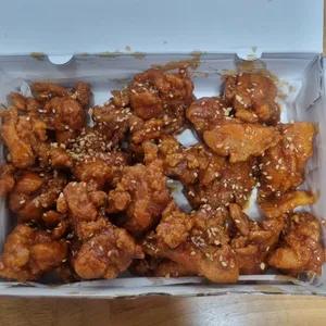 이나닭강정 사진