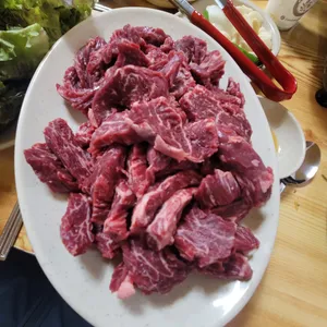 한방솔잎숯판구이 사진