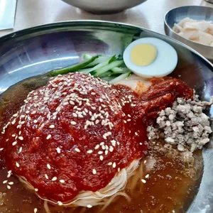 천안밀면 리뷰 사진