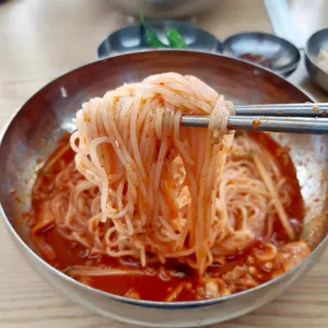 천안밀면 리뷰 사진