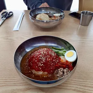 천안밀면 사진