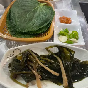 장어한판 사진