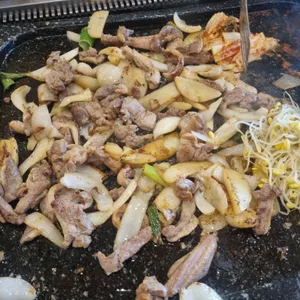 수양오리돌판구이 사진