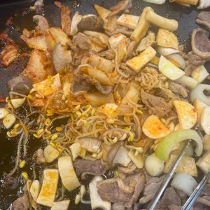 남진식당 철판삼겹살 닭도리탕 사진
