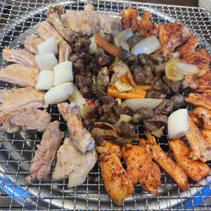 숯불에닭 사진