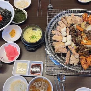 숯불에닭 사진