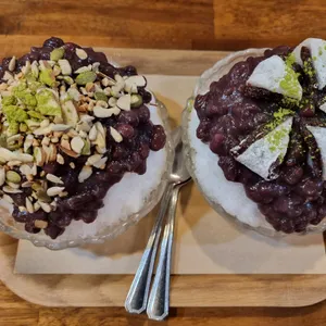 하동녹차옛날팥빙수단팥죽 사진