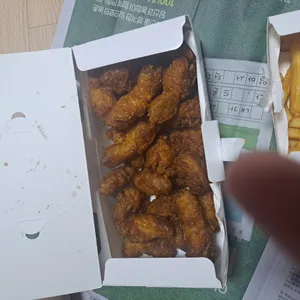 교촌치킨 리뷰 사진