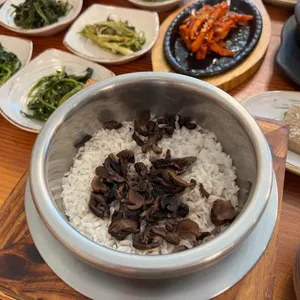 오대산 산채일번가 사진