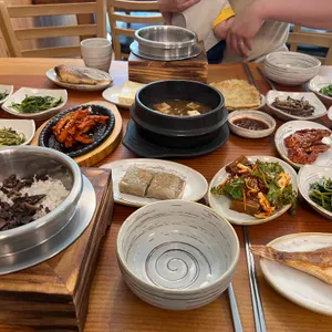 오대산 산채일번가 사진