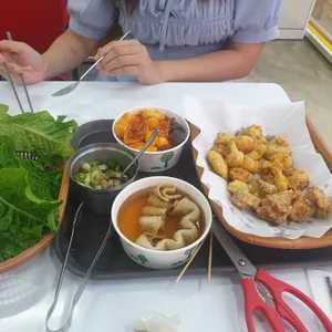 현완단겸 상추튀김 사진