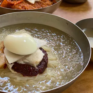 북청밀면 사진