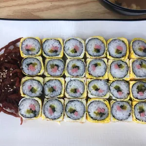 달인즉석계란말이김밥 사진