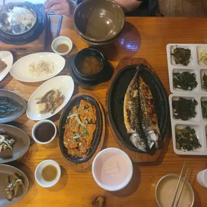 효담 곤드레산채밥상 사진