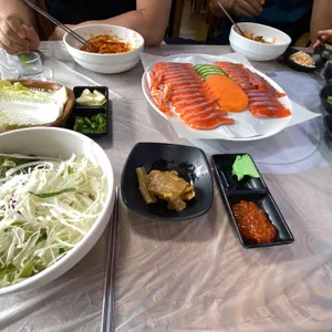 평창송어횟집 사진