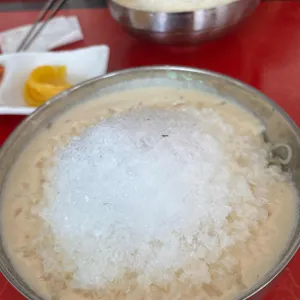 녹차콩물국수 사진