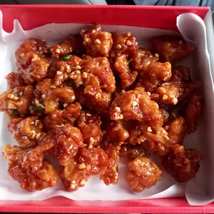 중앙닭강정 리뷰 사진