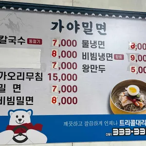 가야밀면우동 리뷰 사진