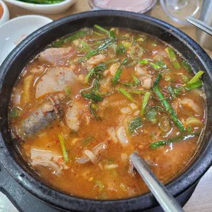 큰대야순대국 사진