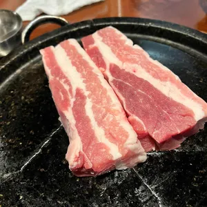 삼겹살 전문점 대통령 사진