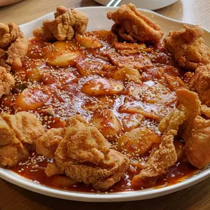 유자유 김치떡볶이 사진