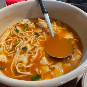 얼큰한 조벡이 수제비 사진