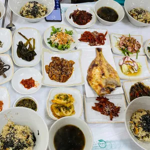 뜰애홍합밥 사진