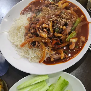꼬랑치킨 사진