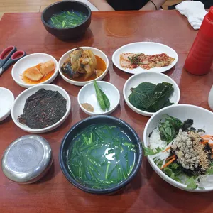 섬진강재첩국 사진