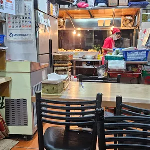 옛날 땡땡이 상추튀김 리뷰 사진