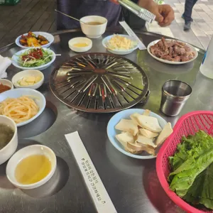사철 숯불 갈매기 사진