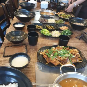 꽁당보리밥&두부찜 사진
