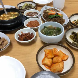 참새미보리쌈밥 사진